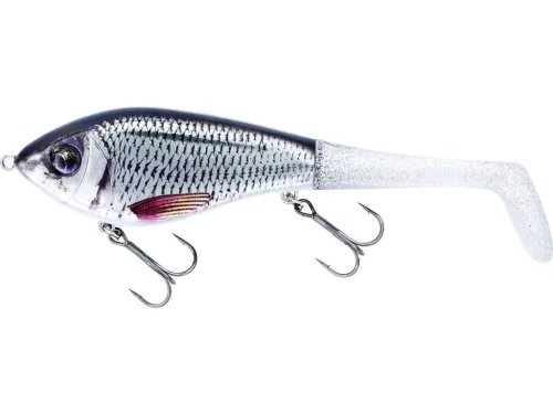 WESTIN Swim Tail Hybrid 12cm 62g Suspending Real Roach / 1 body 2 tails