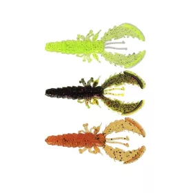   WESTIN CreCraw Slim Creaturebait 5,5cm 1,5g Floating Dark Water Mix 22 - 6pcs