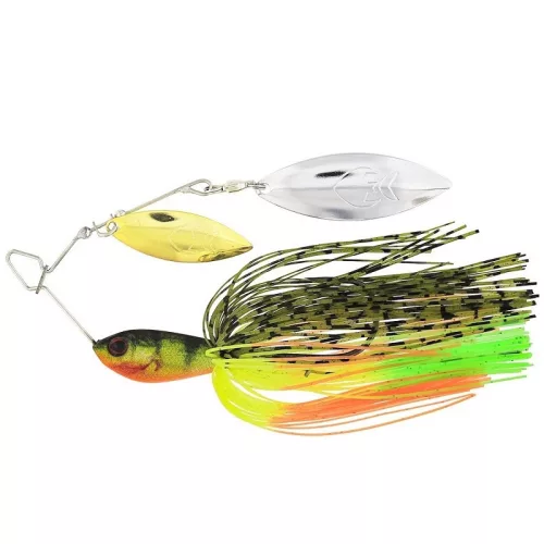 WESTIN MVIBE PRO WILLOW GOLD + WILLOW SILVER #4/0 28G TUNGSTEN SINKING FIRETIGER  1pcs