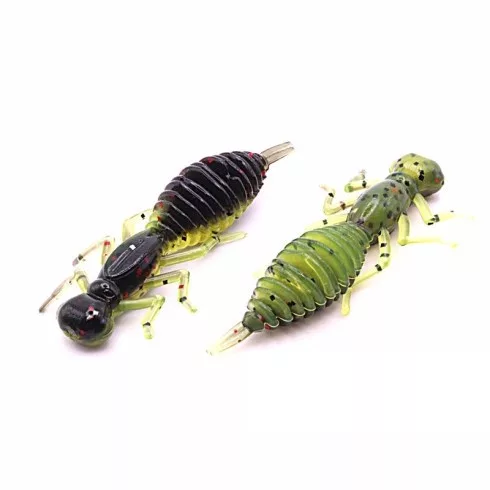 Perch'ik Beetle 2" 50mm Double Colour 8 darab/ csomag 18/16