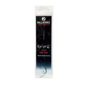 PALLATRAX GRIPZ WIDE GAPE HAIR RIGS SIZE 8 12LB BRAID