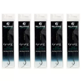   PALLATRAX GRIPZ STRAIGHT POINT HAIR RIGS SIZE 8 15LB STEAMLINK