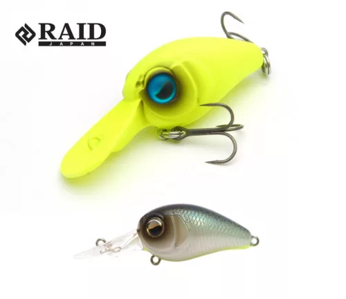 RAID LEVEL CRANK PING 32.5mm 3.5gr 013 Neon Shad
