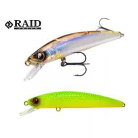RAID LEVEL MINNOW QUICK72 72mm 5.2gr 020 Green Sour