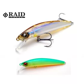 RAID LEVEL MINNOW QUICK72 72mm 5.2gr 001 Lime Chart