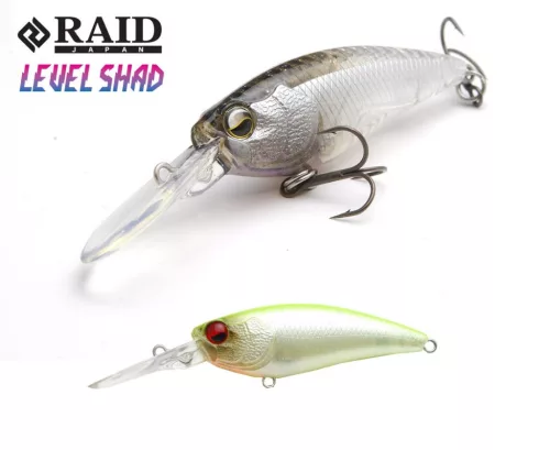 RAID LEVEL SHAD 50.3mm 4.3gr Su 029 Pearly Chart
