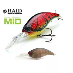RAID LEVEL CRANK MID 59mm 10.5gr 018 Smoke Gill