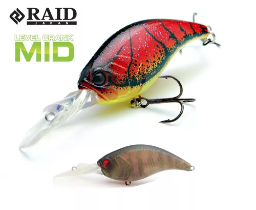 RAID LEVEL CRANK MID 59mm 10.5gr 018 Smoke Gill