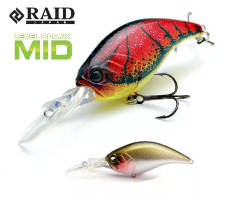 RAID LEVEL CRANK MID 59mm 10.5gr 021 Bait Japan