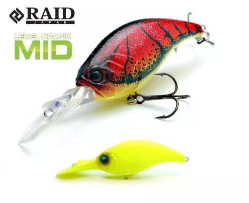 RAID LEVEL CRANK MID 59mm 10.5gr 022 Lemon Power