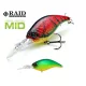 RAID LEVEL CRANK MID 59mm 10.5gr 002 Shimanashi Tiger