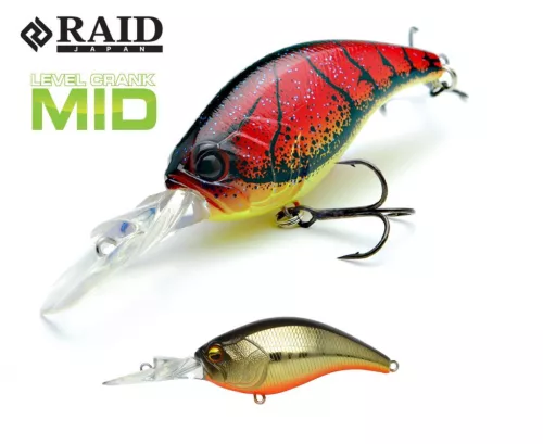 RAID LEVEL CRANK MID 59mm 10.5gr 006 Real Kinkuro
