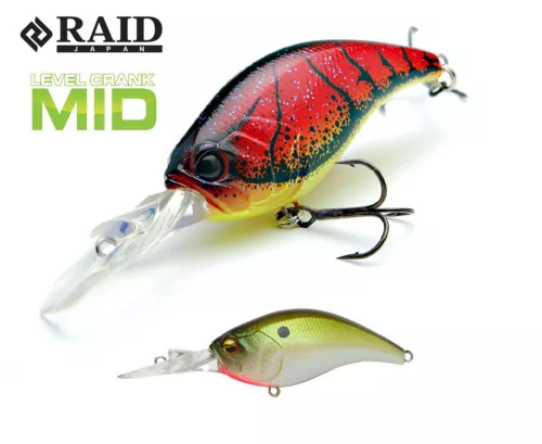 RAID LEVEL CRANK MID 59mm 10.5gr 008 Pearl Shad