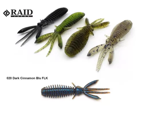 RAID EGUBUG 2.5" 6.3cm 020 Dark Cinnamon Blu FLK