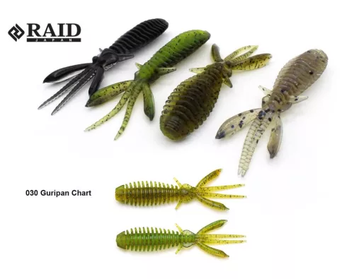 RAID EGUBUG 2.5" 6.3cm 030 Guripan Chart