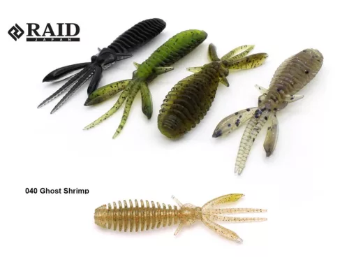 RAID EGUBUG 2.5" 6.3cm 040 Ghost Shrimp