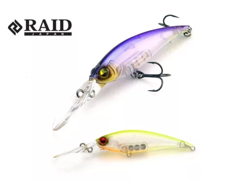 RAID LEVEL SHAD SPRINTER 68MR 68mm 5.9gr 009 Stealth Chart
