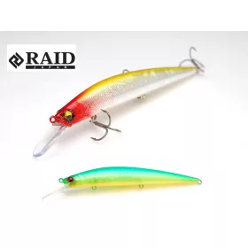RAID LEVEL MINNOW PLUS 125mm 14gr 006 Lime Chart