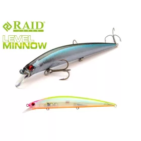 RAID LEVEL MINNOW 125mm 14gr 019 Clear Squash