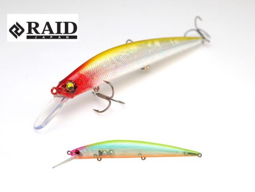 RAID LEVEL MINNOW PLUS 125mm 14gr 009 Clear Squash