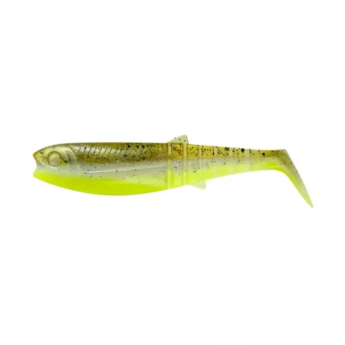 Savage Gear Cannibal Shad 6,8 cm 2023-as Green Pearl Yellow