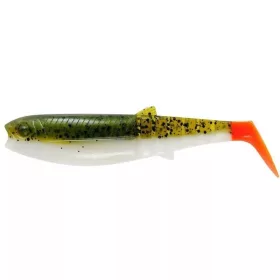Savage Gear Cannibal Shad 8 cm 2023-as Olive Hot Orange