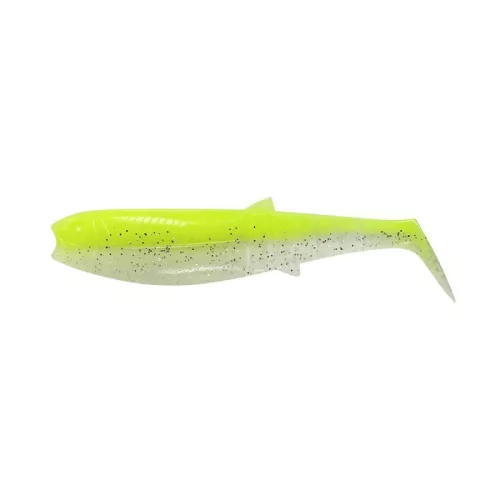 Savage Gear Cannibal Shad 12,5 cm 2023-as Fluo Yellow Glow