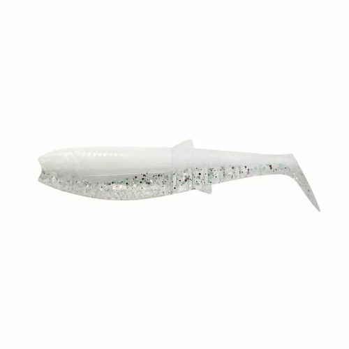Savage Gear Cannibal Shad 10 cm 2023-as Csomagolt White Flash
