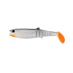 Savage Gear Cannibal Shad 6,8 cm White And Black