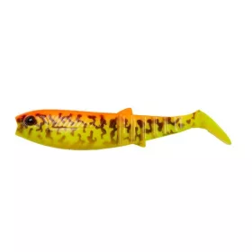 Savage Gear Cannibal Shad 6,8 cm Burbot Golden Ambulance
