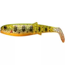 Savage Gear Cannibal Shad 6,8 cm Olive Smolt Uv
