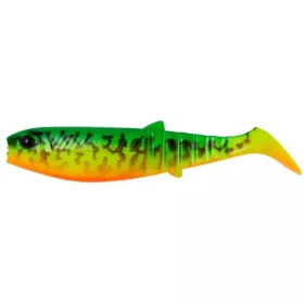 Savage Gear Cannibal Shad 10 cm Burbot Firetiger