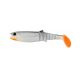 Savage Gear Cannibal Shad 12,5 cm White And Black