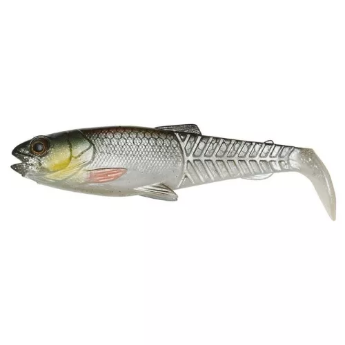 Savage Gear Craft Cannibal Paddletail 10,5 cm Green Silver