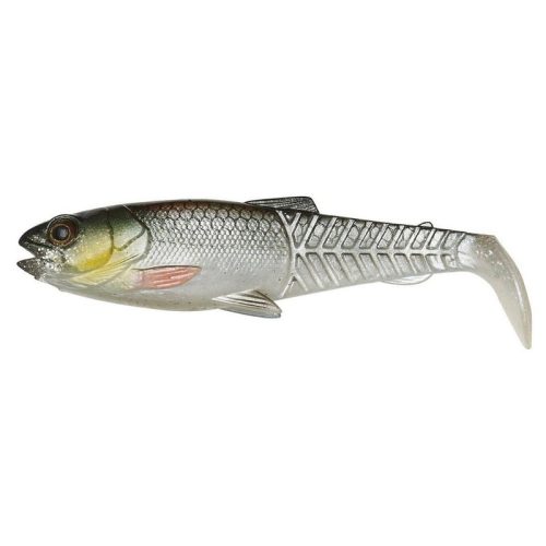 Savage Gear Craft Cannibal Paddletail 6,5 cm Green Silver