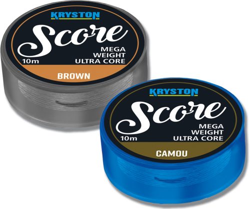 Score Heavyweight Leadcore 45Lbs 10m Brown