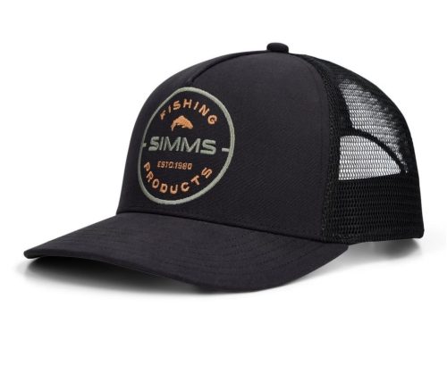 Simms Double Haul Trucker Black Rounder