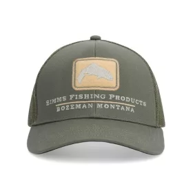 Simms Double Haul Icon Trucker Smokey Olive