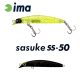 IMA SASUKE SS-50 50mm 1.7gr 008 Matt Night Black