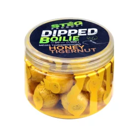 Stég Dipped boilie 100g 20 mm Honey-Tigernut