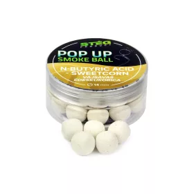 Stég Pop Up Smoke Ball 25g 14mm N-Butyric Acid-Sweetcorn