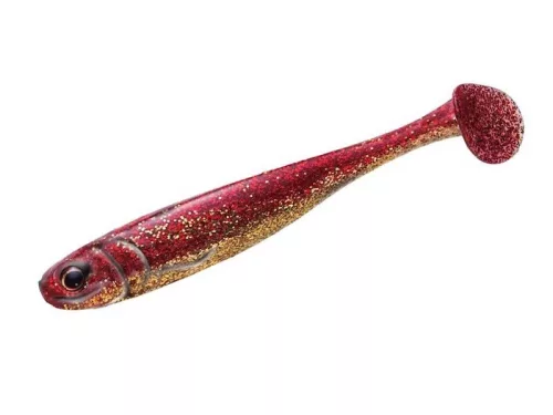 MAJOR CRAFT STABI SHAD SLIM 5" 12.7cm 13.4gr #001 Red Gold