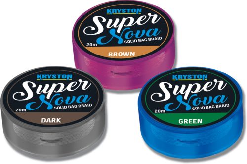 Super Nova Solid Bag Braid 25Lb 20m Dark Silt