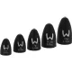 WESTIN TUNGSTEN BULLET WEIGHTS 10,5G  2db Matte Black