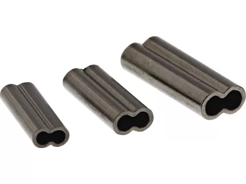 WESTIN Double Wire Crimp 1mm Black Nickel 20pcs