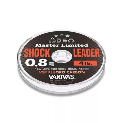 VARIVAS SHOCKLEADER FLUOROCARBON TROUT AREA VSP 30m 0.117mm 2.5lb