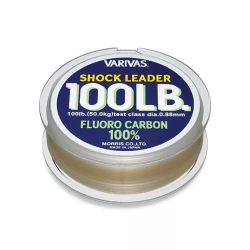 VARIVAS FLUOROCARBON SHOCK LEADER 30m #40 1.050mm 130lb