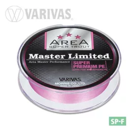   VARIVAS TROUT AREA MASTER LIMITED PE 75m #0.175 5.5lb TOURNAMENT PINK