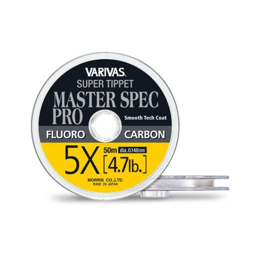 VARIVAS SUPER TIPET MASTER SPEC PRO FLUOROCARBON 8X 50m 0.090mm 1.8lb 8x