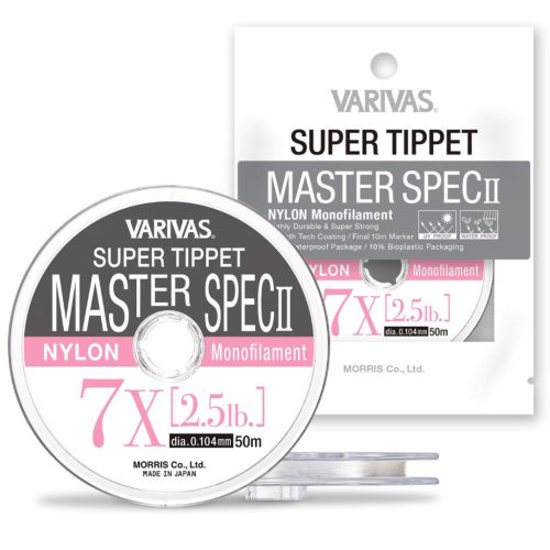 VARIVAS SUPER TIPPET MASTER SPEC ll NYLON 5X 50m 0.148mm 4.7lb 5x